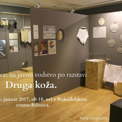 Javno vodstvo po razstavi Druga koža