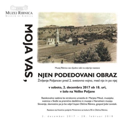 Odprtje razstave Moja vas