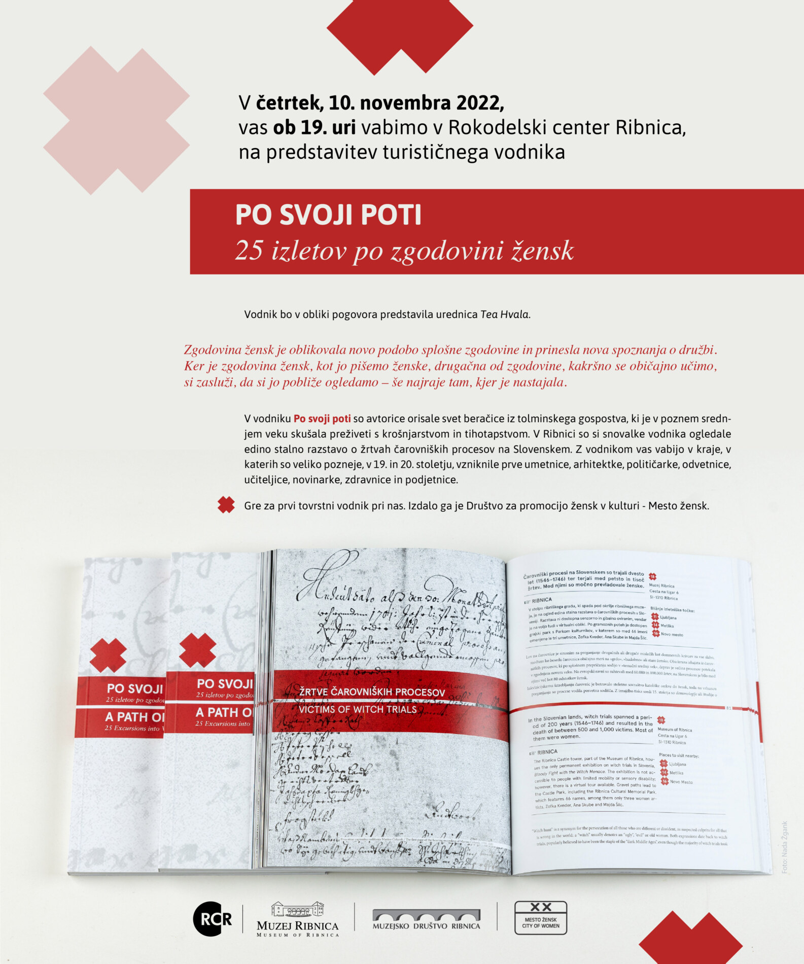 Vabilo Po Svoji Poti 25 Izletov Po Zgodovini žensk